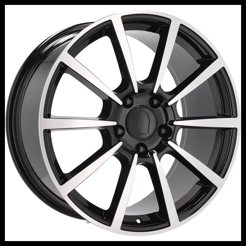 4 jantes 11.0 20 5x130 design porsche odlew niskociśnieniowy noir brillant