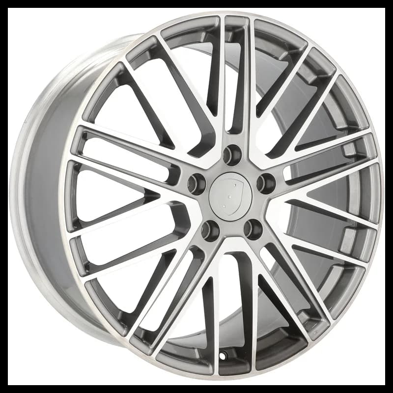 4 jantes 11.5 21 5x130 design porsche odlew niskociśnieniowy gris brillant