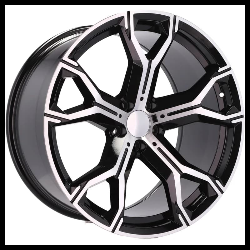 4 jantes 10.0 22 5x120 design bmw odlew niskociśnieniowy noir brillant
