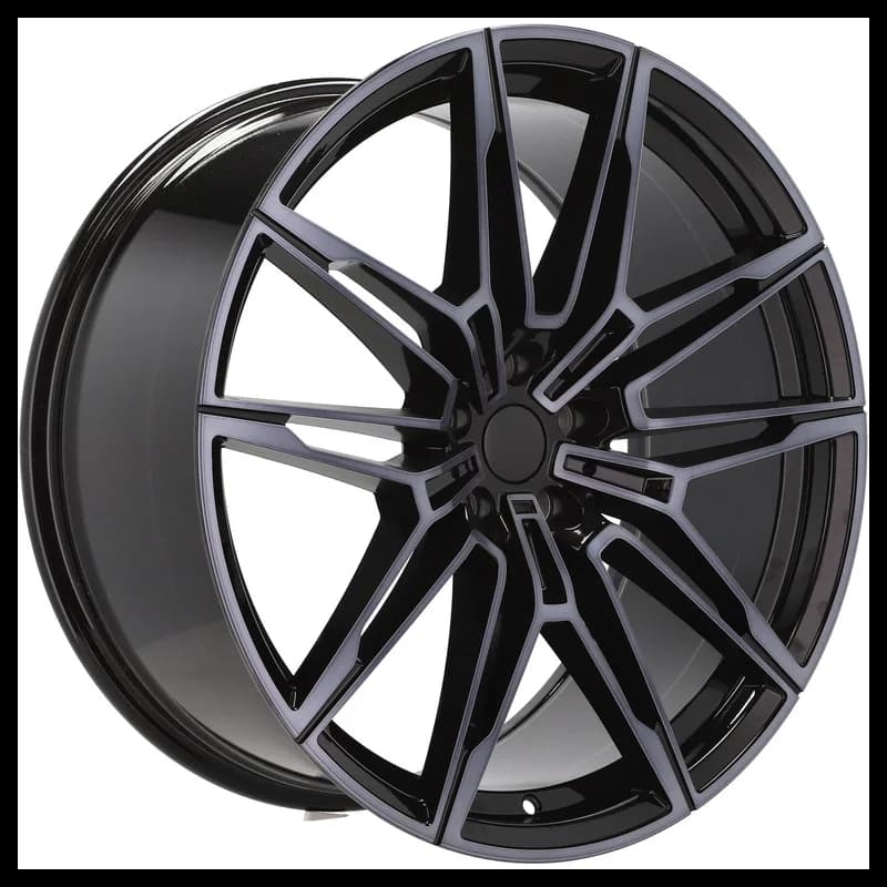 4 jantes 8.5 21 5x112 design bmw odlew niskociśnieniowy noir brillant