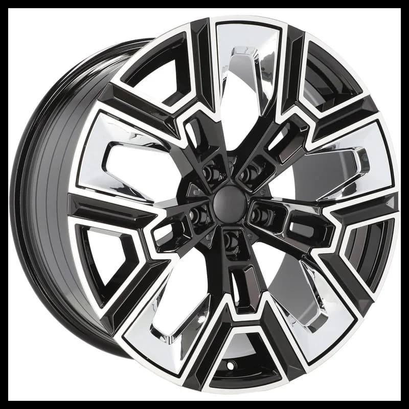 4 jantes 8.5 20 5x112 design bmw fluotournage noir brillant