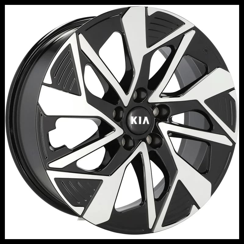 4 jantes 7.5 18 5x114.3 design toyota odlew niskociśnieniowy noir brillant