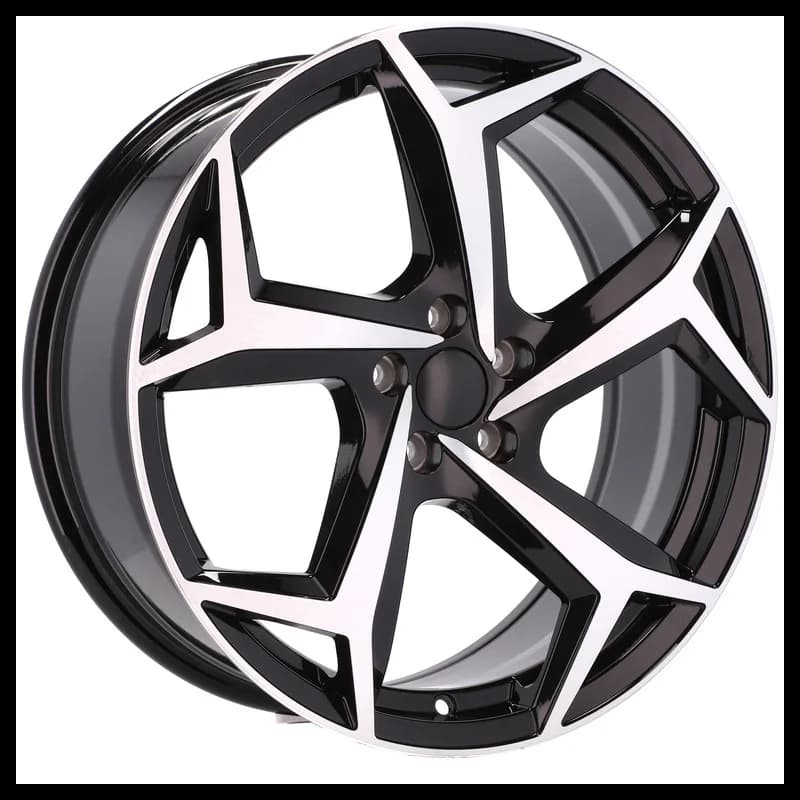 4 jantes 7.0 17 5x112 design volkswagen odlew niskociśnieniowy noir brillant