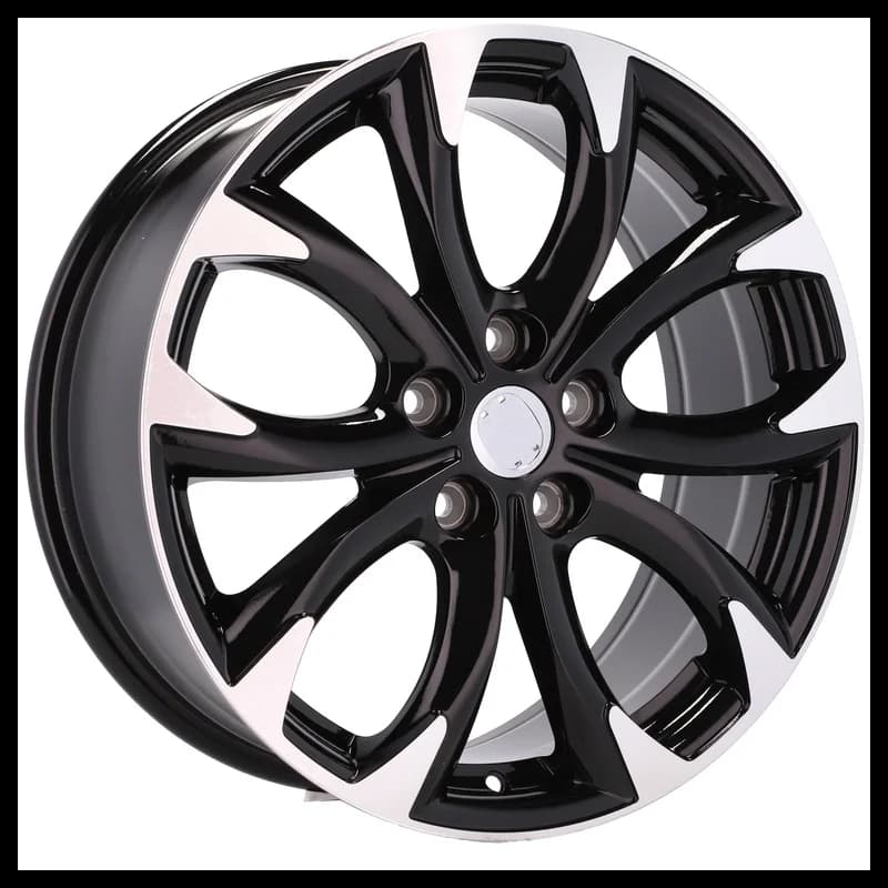 4 jantes 7.5 18 5x114.3 design mazda odlew niskociśnieniowy noir brillant