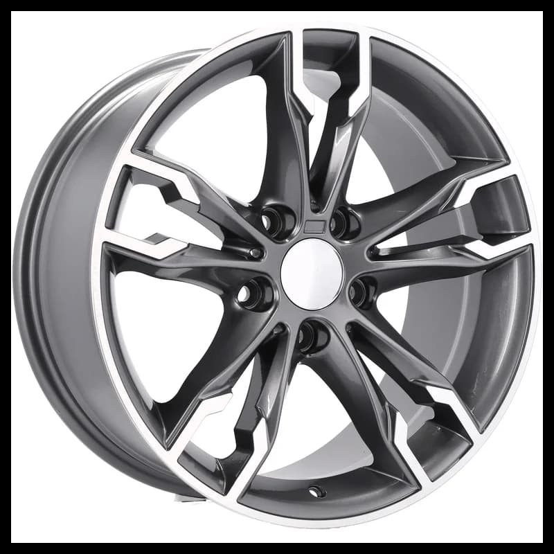 4 jantes 8.0 17 5x120 design bmw odlew niskociśnieniowy gris brillant