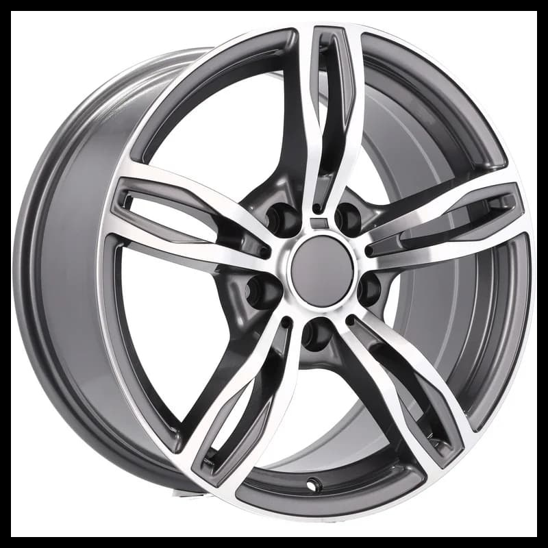 4 jantes 8.0 17 5x120 design bmw odlew niskociśnieniowy gris brillant