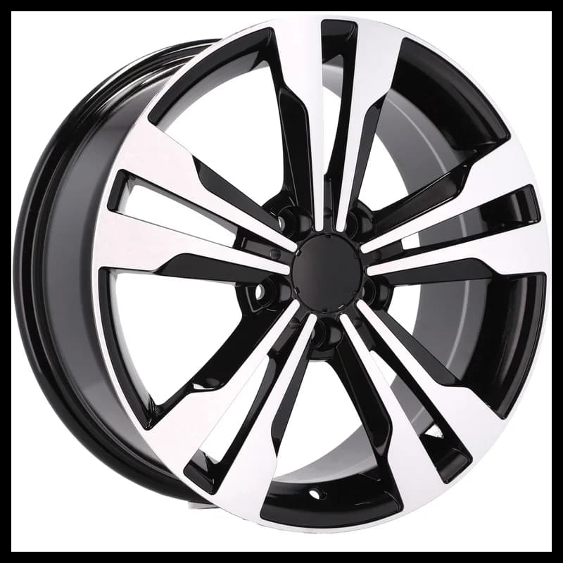 4 jantes 7.5 17 5x112 design mercedes odlew niskociśnieniowy noir brillant