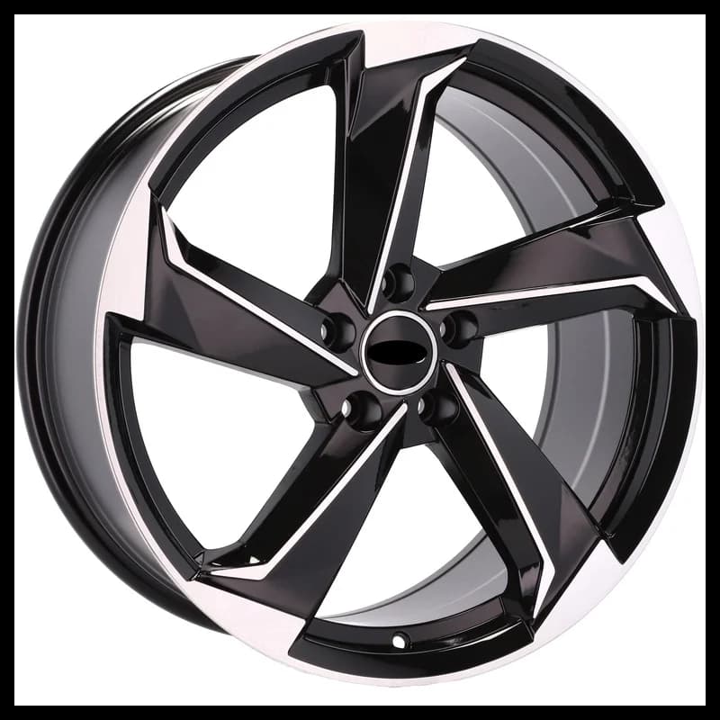 4 jantes 7.5 17 5x112 design audi odlew niskociśnieniowy noir brillant
