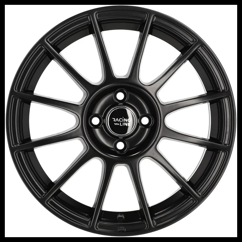 4 jantes 6.5 16 4x98 design fiat odlew niskociśnieniowy noir mat