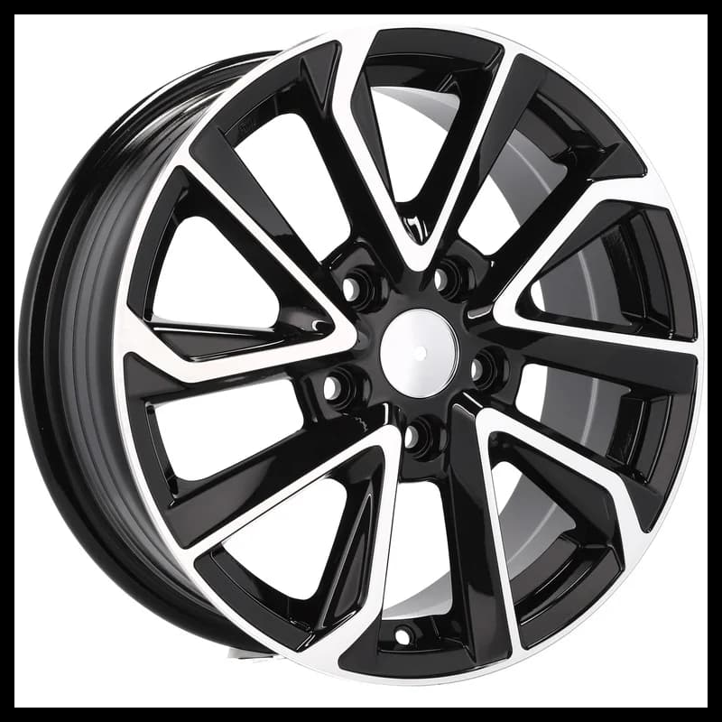 4 jantes 6.5 15 5x100 design toyota odlew niskociśnieniowy noir brillant