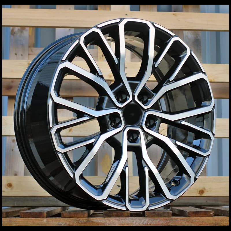 4 jantes 9.0 21 5x127 design jeep odlew niskociśnieniowy noir brillant