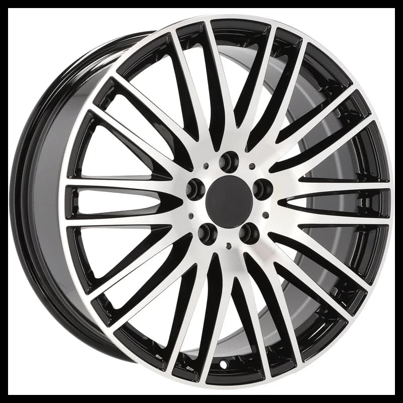 4 jantes 8.5 18 5x112 design mercedes odlew niskociśnieniowy noir brillant