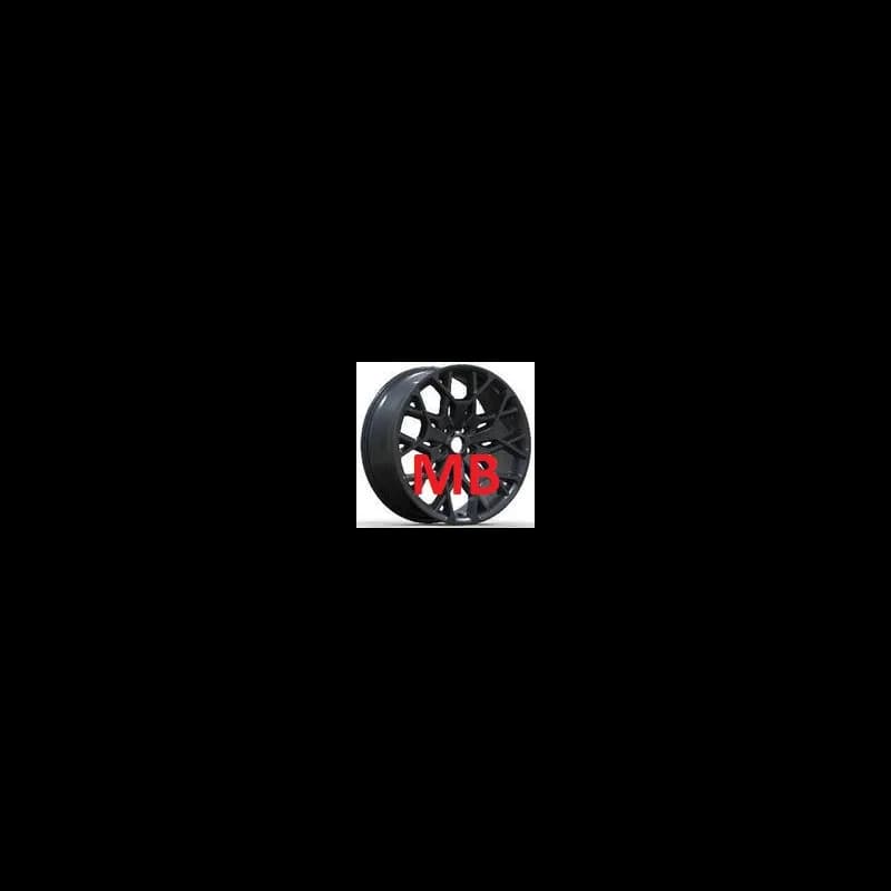 4 jantes 8.5 20 5x127 design jeep odlew niskociśnieniowy noir brillant