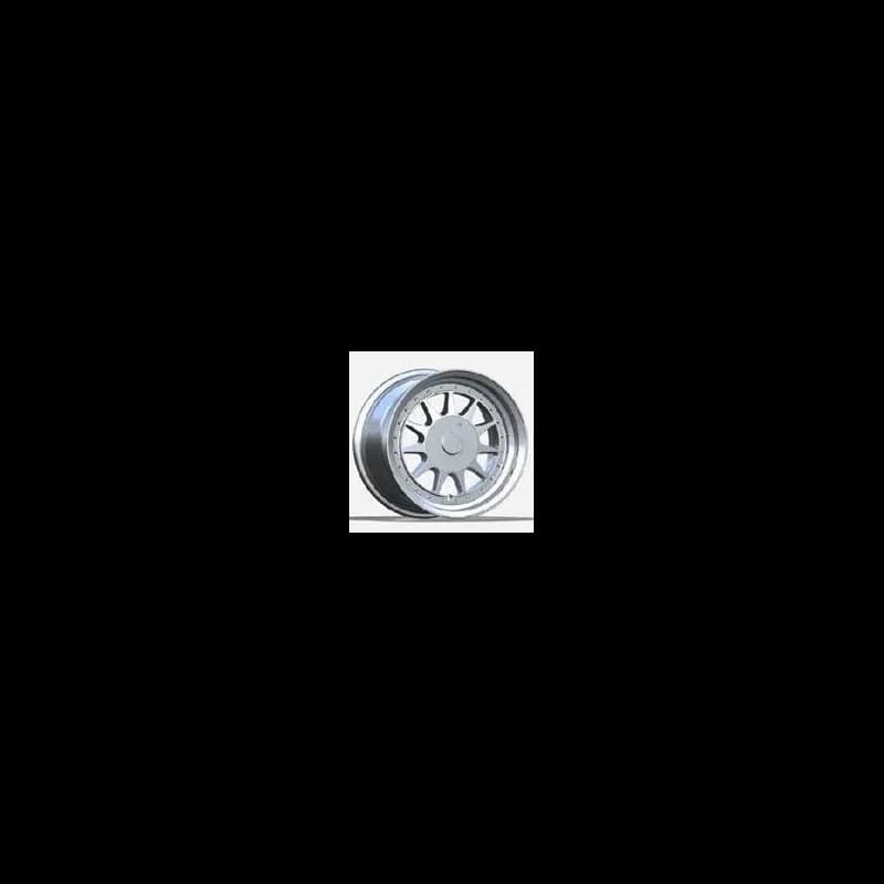 4 jantes 7.5 15 4x100 odlew niskociśnieniowy argent brillant