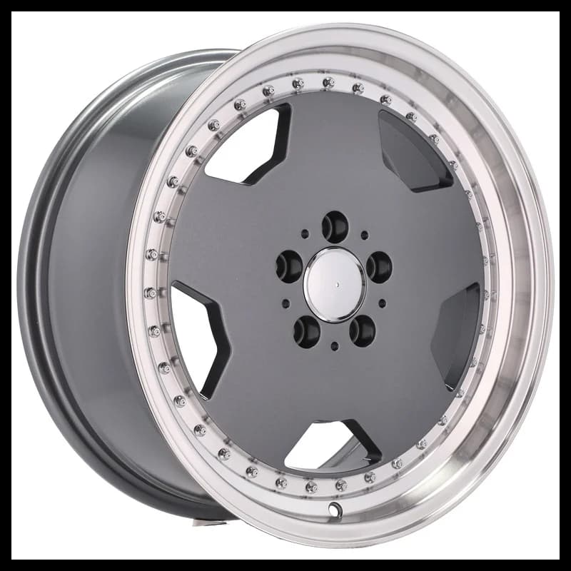 4 jantes 8.0 18 5x112 design mercedes odlew niskociśnieniowy gris brillant