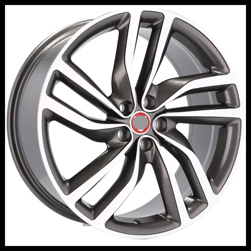4 jantes 8.5 20 5x108 design jaguar odlew niskociśnieniowy gris brillant