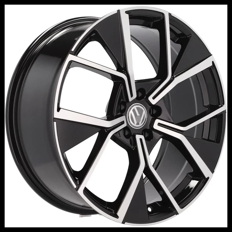 4 jantes 8.5 20 5x112 design volkswagen odlew niskociśnieniowy noir brillant