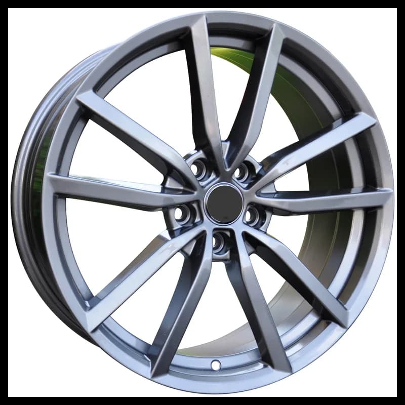 4 jantes 8.0 19 5x112 design volkswagen odlew niskociśnieniowy gris brillant