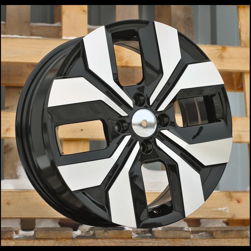 4 jantes 6.5 16 4x100 design dacia odlew niskociśnieniowy noir brillant