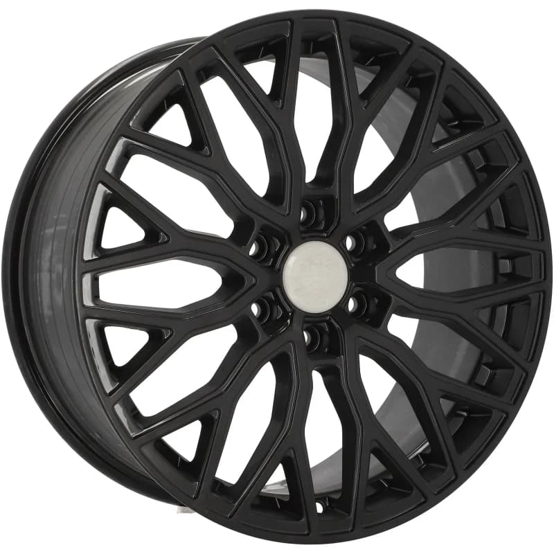4 jantes 8.0 18 6x120 design ford fluotournage noir brillant