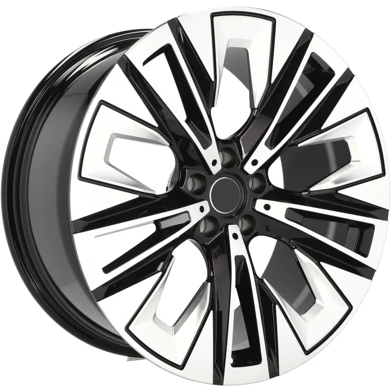 4 jantes 8.5 20 5x112 design bmw forgé gris brillant