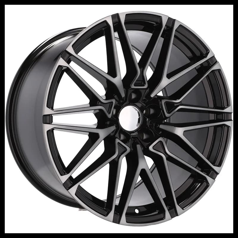 4 jantes 9.5 22 5x112 design bmw odlew niskociśnieniowy noir brillant