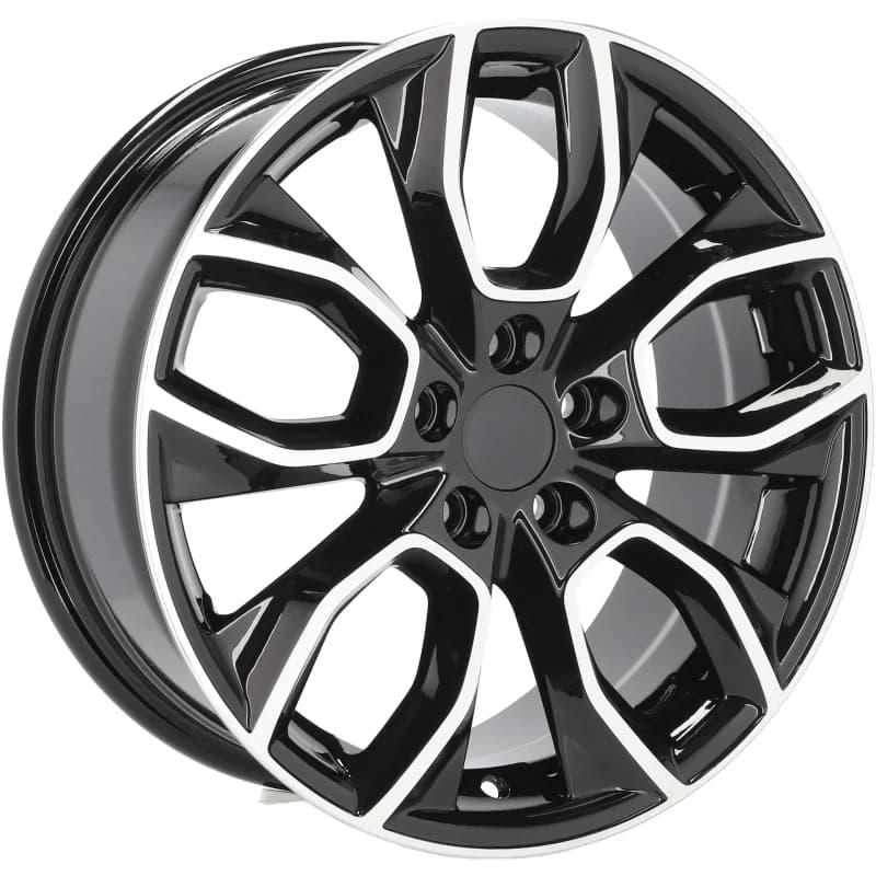 4 jantes 7.5 17 5x112 design skoda odlew niskociśnieniowy noir brillant