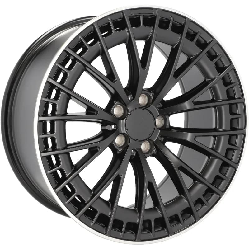 4 jantes 8.5 20 5x112 design mercedes fluotournage noir mat