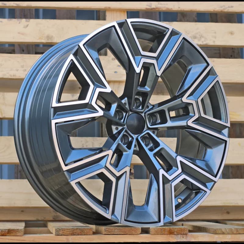 4 jantes 8.5 20 5x112 design bmw fluotournage gris brillant
