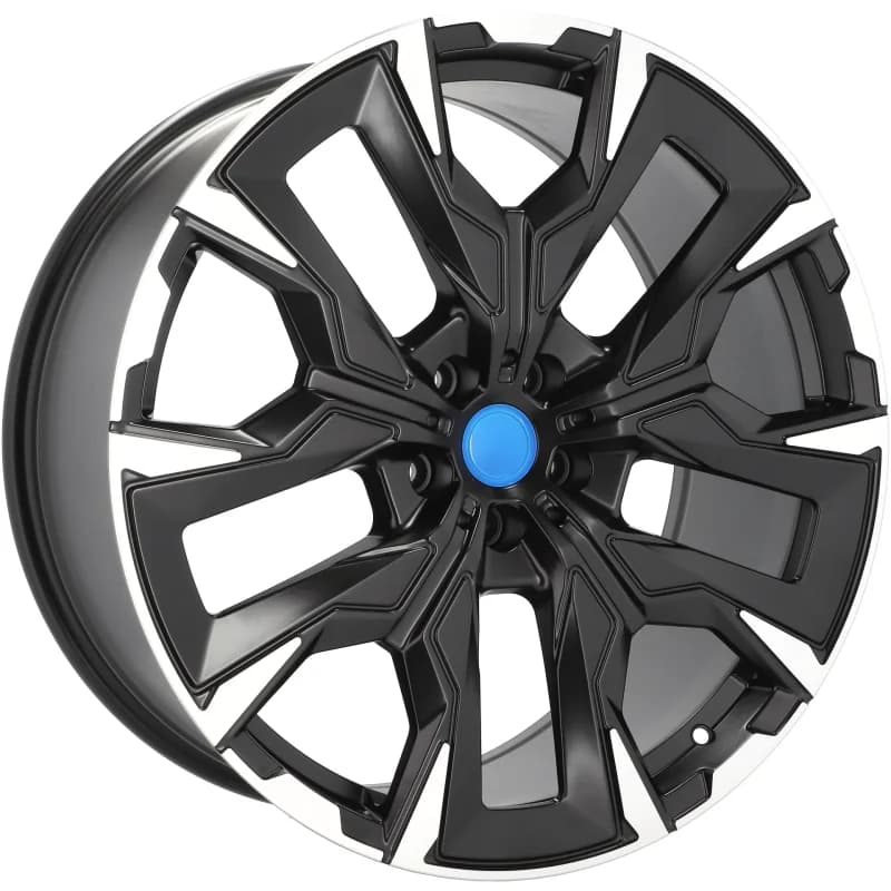 4 jantes 8.5 20 5x112 design bmw fluotournage noir mat