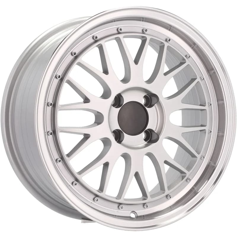 4 jantes 8.5 16 4x100 odlew niskociśnieniowy argent brillant