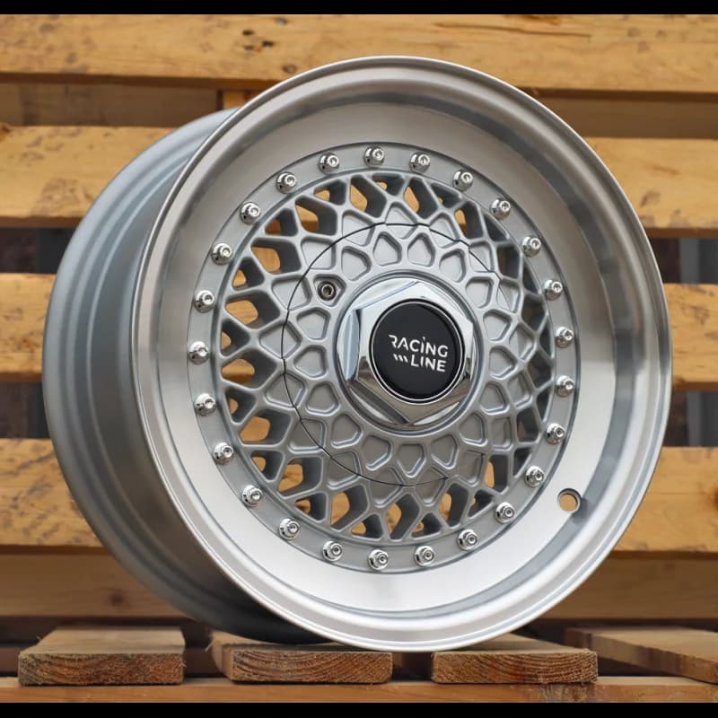 4 jantes 6.0 13 4x100 odlew niskociśnieniowy argent brillant