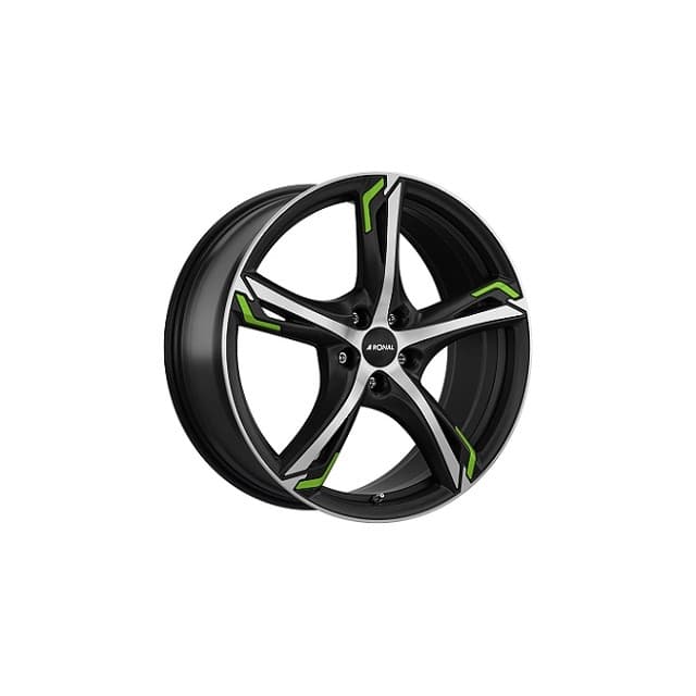 4 jantes ronal 7,5x18 ronal r62 green 5/112 et51 ch76