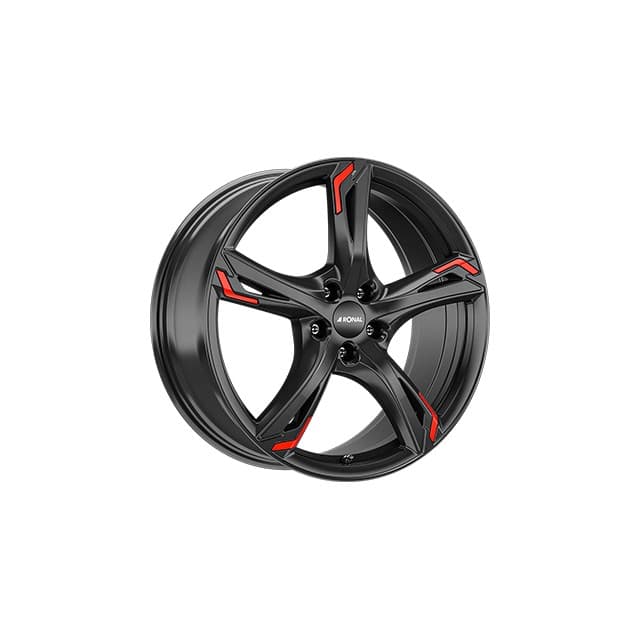 4 jantes ronal 8,0x19 ronal r62 red 5/108 et45 ch76