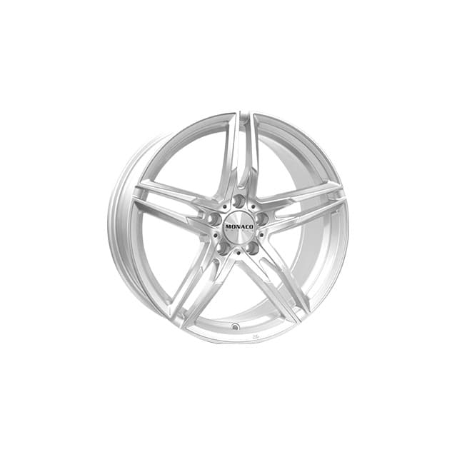 4 jantes monaco 7,5x17 monaco wheels gp1 5/120 et35 ch72,6