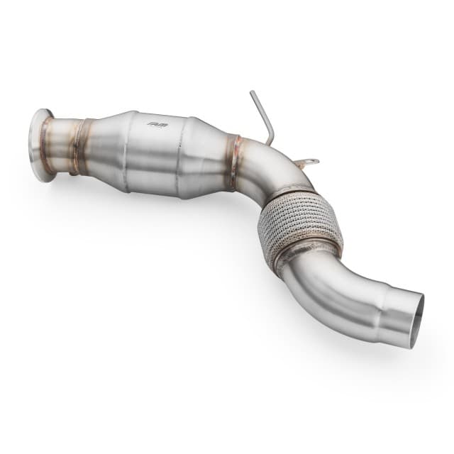 Downpipe bmw e90, e91, e92, e93 325d, 330d/xd n57 with silencer