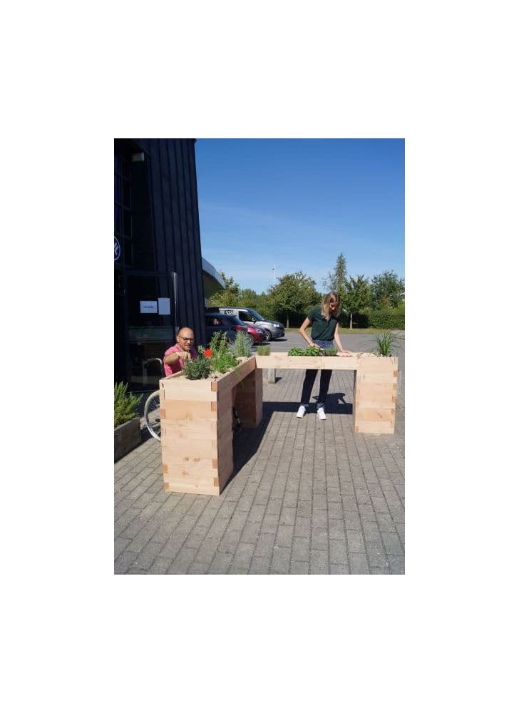 EVOLUTIK module complémentaire - Carré Fantastik, carré potager - jardinière PMR surélevé. Fabriqué en France.