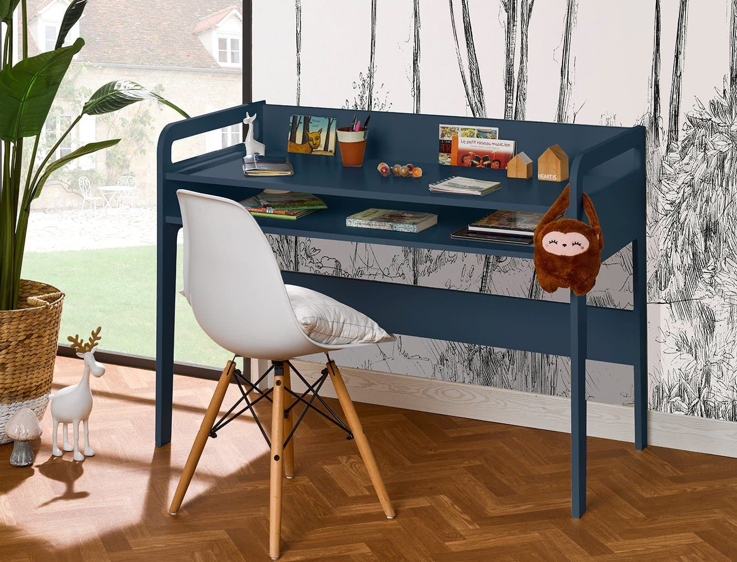 Bureau enfant Ferry Bleu Nuit