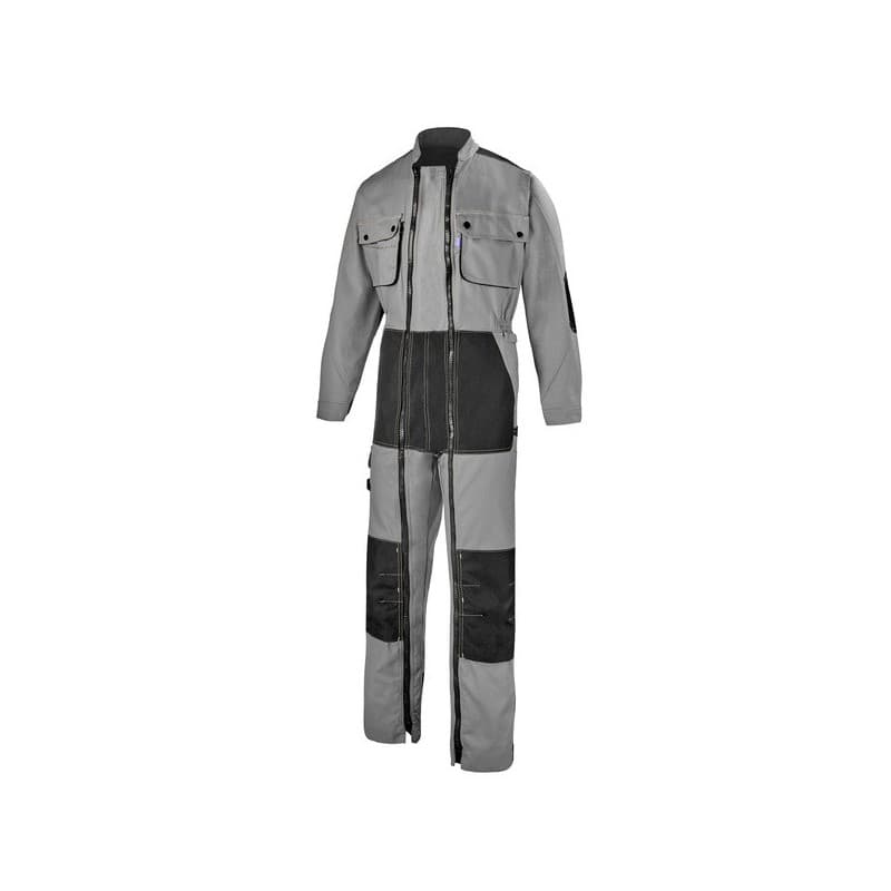 Combinaisons craft worker 2 zip combinaison craft worker gris convoy/noir t2 200 - 300 g 7 et plus coton / polyester combinaison t2 1 pièce(s) gris, n