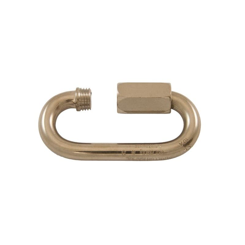 Maillons rapides inox aisi 316 maillon rapide inox 5 mm - cmu 450 kg 1 sachet(s) de 3 pièce(s) - pramac