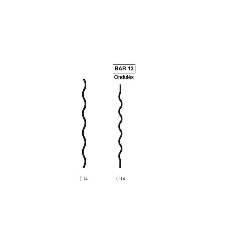 Barreau 13 carré 14 hauteur 810 barreau 13 carré 14 hauteur 810 1 pièce(s) - bourguignon