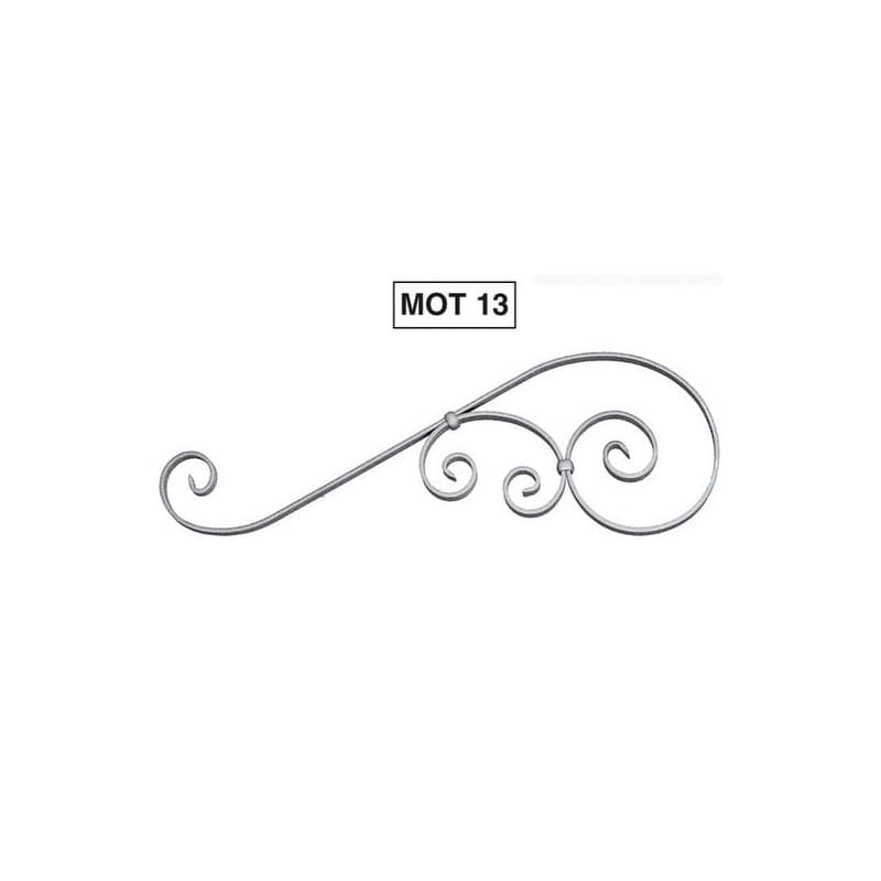 Motifs et cercles motif 13 plat 20 x 6 hauteur 250 x 730 1 pièce(s) - bourguignon