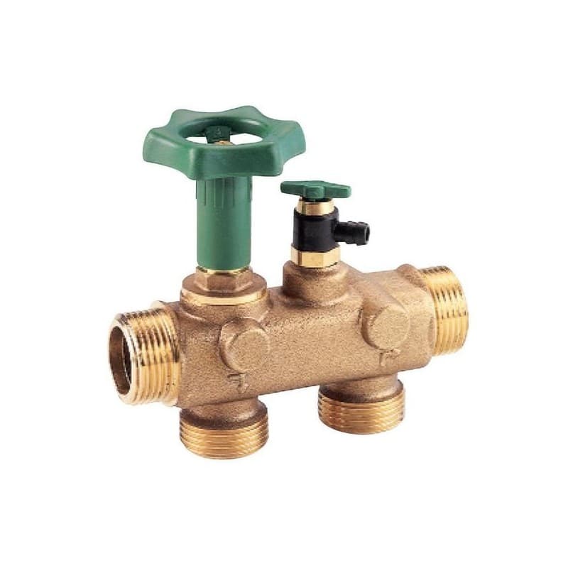 Vanne de raccordemment by-pass multiblock 1" vanne de raccordemment by-pass multiblock 1" 1 pièce(s) 26/34 (1") mâle / mâle étoile - bwt france