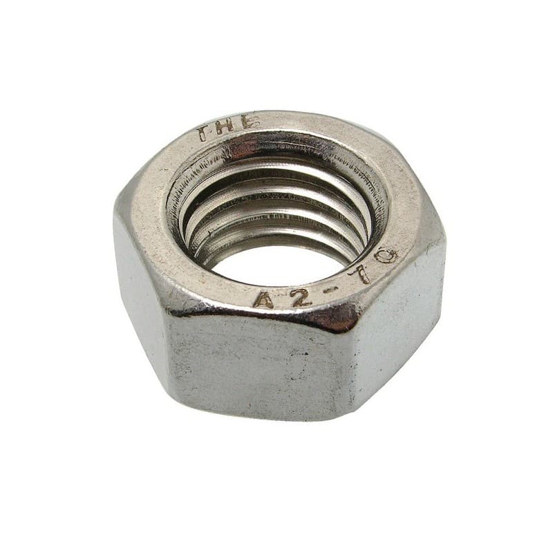 Ăcrou hexagonal - inox a2 Ă©crou hexagonal m12 - inox a2 din 934 1 boĂźte(s) de 100 piĂšce(s) inox a2 10 mm 12 iso 4032 nf e 25401 - acton