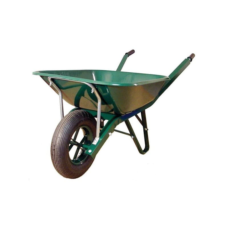 Brouette cornière verte 100l vert brouette cornière verte 100l 100 litre(s) 1 pièce(s) gonflable 250 kg - altrad saint denis