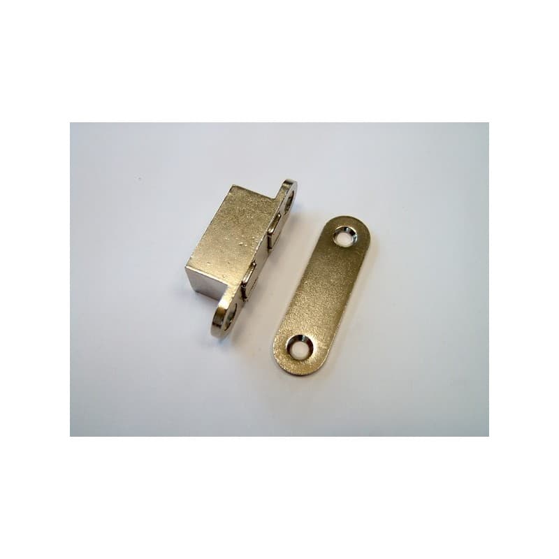 Loqueteaux magnétiques polair loqueteau magnétique polair nickelé à entailler 4 kg 1 pièce(s) - outillage progress