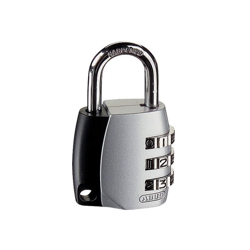 Cadenas à combinaison corps zamac anse acier cémenté série 155 cadenas combinaison 30 mm design 30 mm molette 3 chiffres 1 pièce(s) - abus france