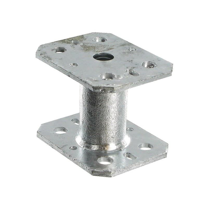 Mini pieds de poteau pied de poteau mini 50 ht 50 1 pièce(s) - simpson strong tie