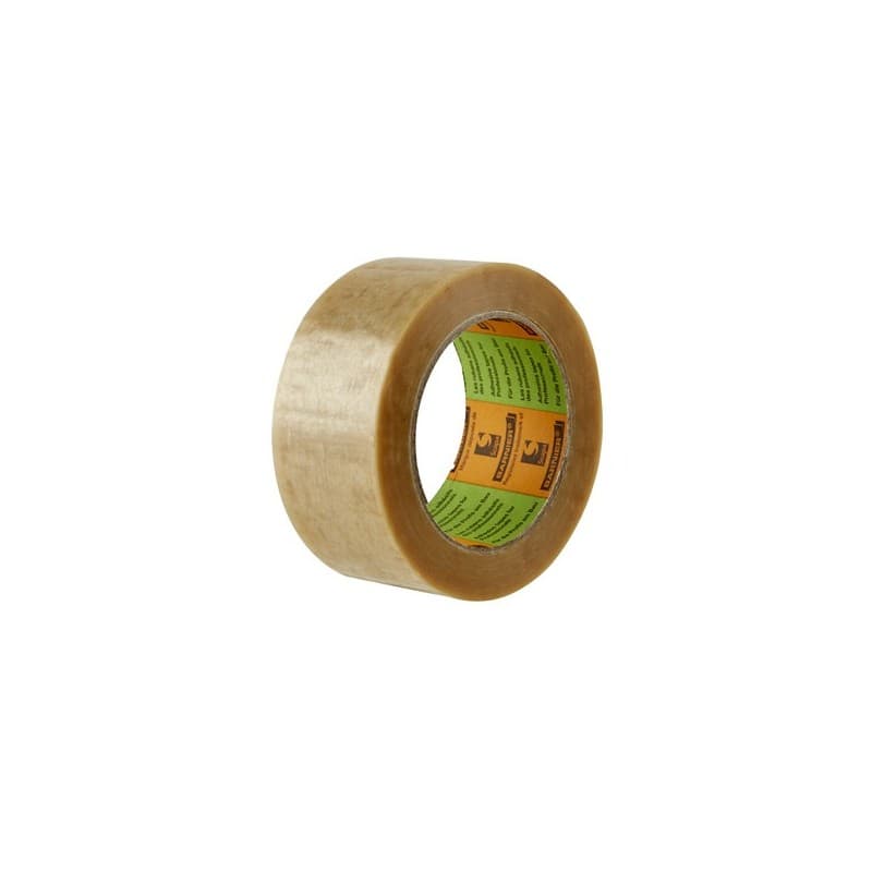 Ruban adhésif d'emballage rigide incolore 50 mm ruban pvc transparent 2290 100 m x 50 mm 1 rouleau(x) de 100 mètre(s) linéaire 100.00 m - scapa france