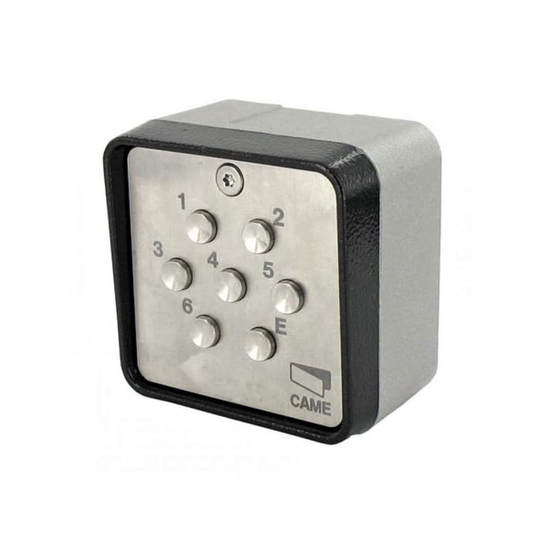 Claviers à codes anti-vandale clavier à codes pour application apparente 1 pièce(s) - came france